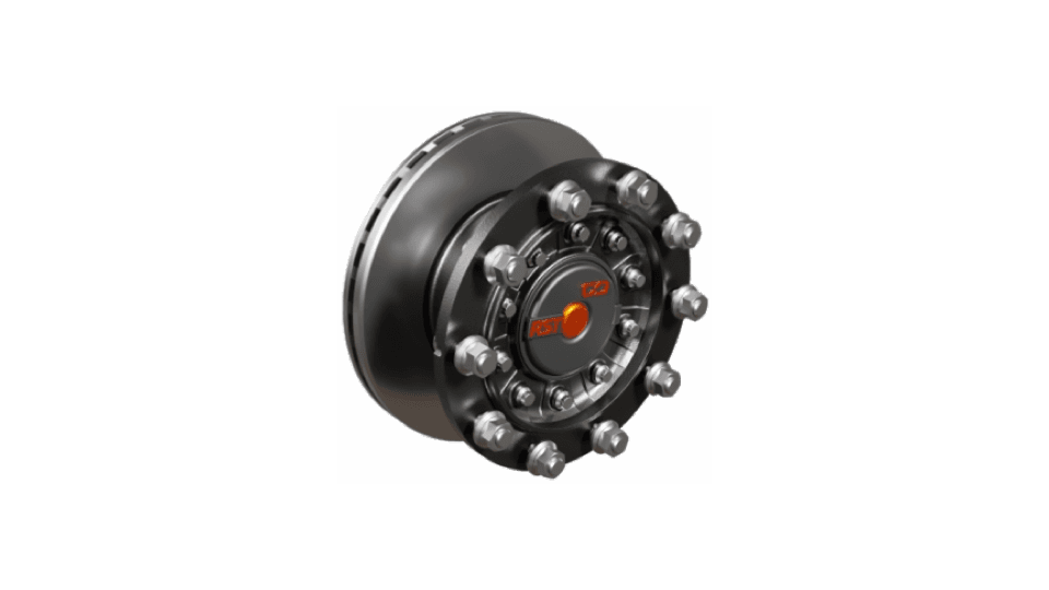 Disc wheel hub assembly S2